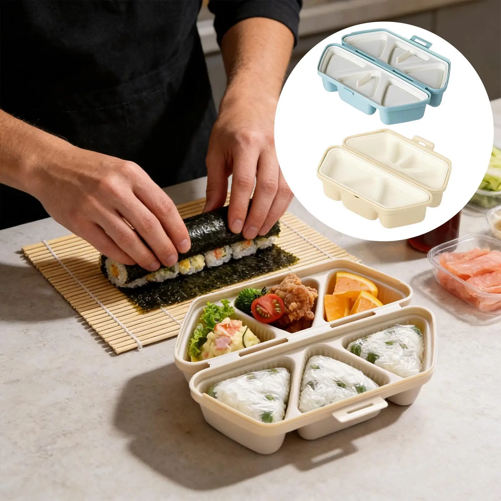 Stampo per Sushi a 6 Cavità, S - Meal Prep With Rice recensione e prezzo
